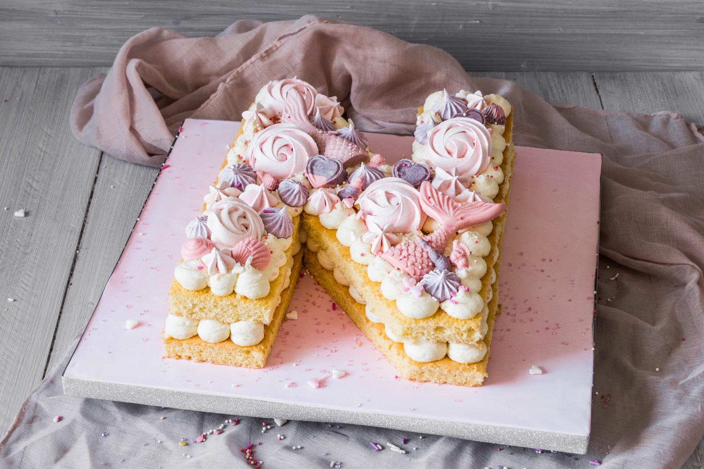 Letter Cake