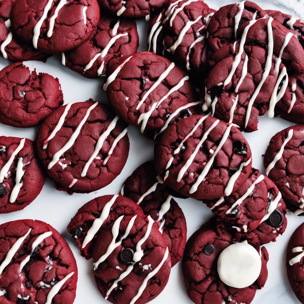 Red Velvet Oreo Cookies