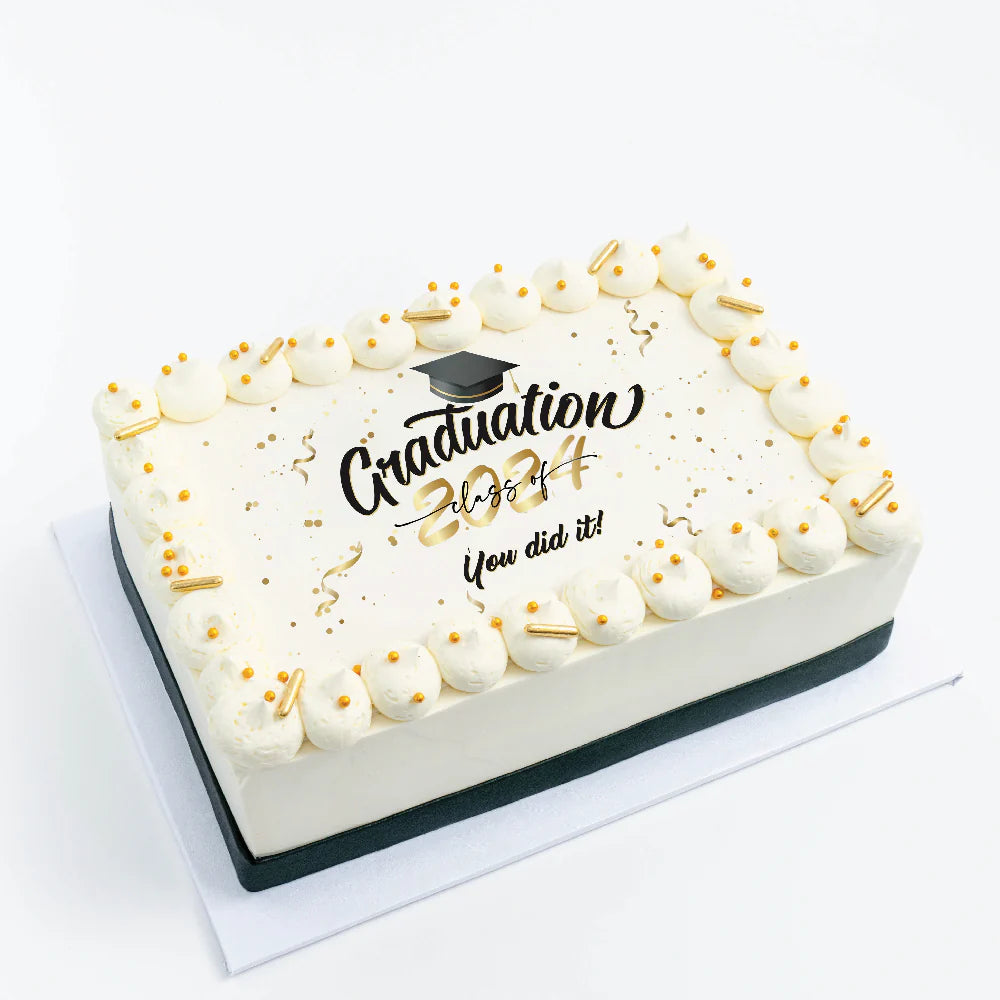 Graduation Sheet Cake