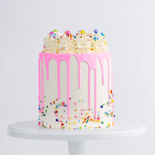 Confetti Drip Cake