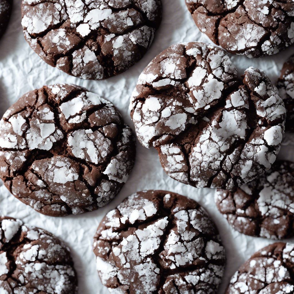 Chocolate Crinkle Cookies