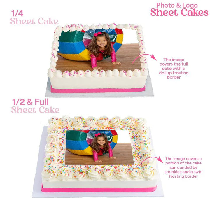 Custom Sheet Cake