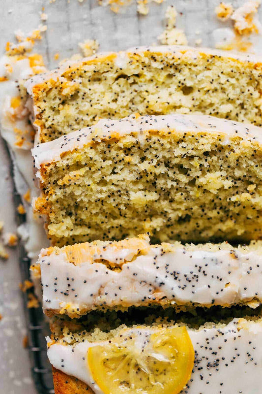 Gluten-Free Lemon Poppy Seed Bread