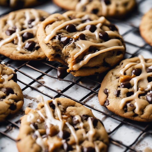 Salted Caramel Chocolate Chip Cookie