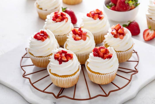 Strawberry Shortcake Cupcakes