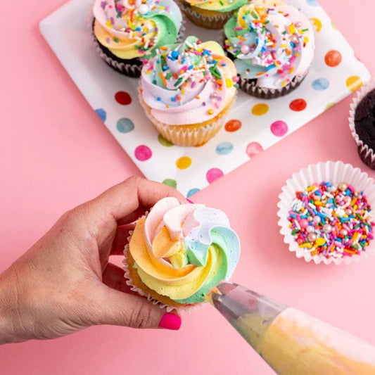 Rainbow Cupcakes